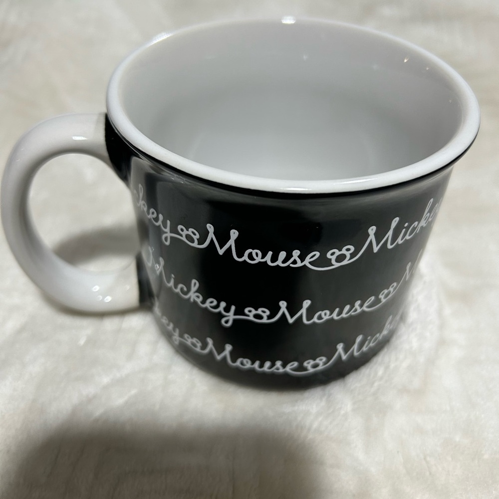 COPY - Disney Mickey Mouse Black and White Mug - Picture 2 of 3